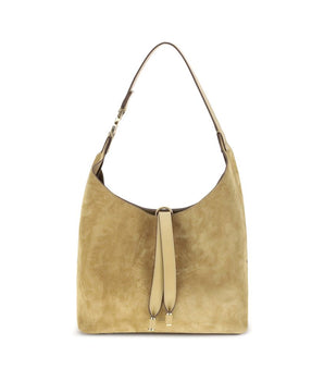 Chloé Beige Calf Leather Bos Taurus Shoulder Bag