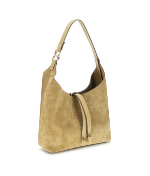 Chloé Beige Calf Leather Bos Taurus Shoulder Bag