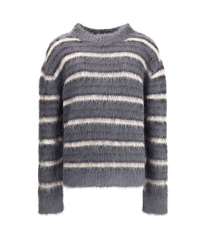 Marni Striped wool mohair sweater