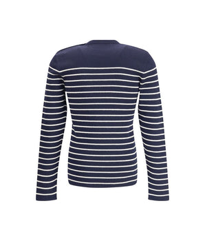 Prada Blue Fleece Wool Sweatshirt