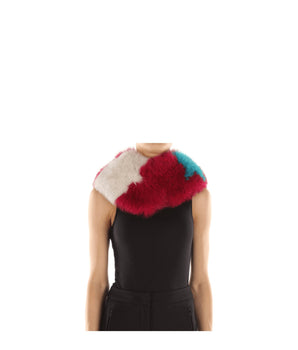 Mr. Mrs. Shirt Pink Fur Foulard