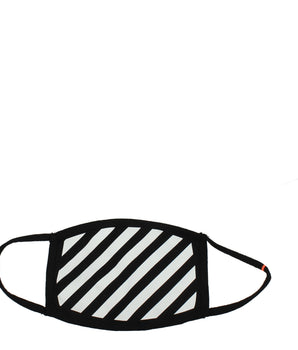 Off-White Black Cotton Facemask