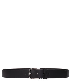 Testoni Regular Belt Black Leather