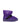 Khrisjoy Purple Polyester Ankle Boots