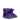 Khrisjoy Purple Polyester Ankle Boots
