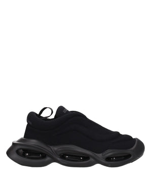 Dolce & Gabbana Black Fabric Chunky Sneakers
