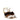 Fendi Brown Mink Strap-On Sandals