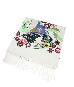 Valentino Garavani Multicolor Cotton Beach Towel