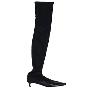 Givenchy Black Fabric Over The Knee