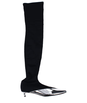 Givenchy Black Fabric Over The Knee