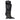 The Attico Black Leather Boots