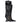The Attico Black Leather Boots