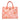 Versace Orange Fabric Shoulder Bags