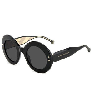 Carolina Herrera Black Acetate Sunglasses