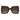 Carolina Herrera Brown Acetate Sunglasses