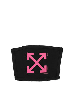 Off-White Black Cotton Facemask