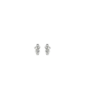 Magda Butrym Silver Brass Earrings