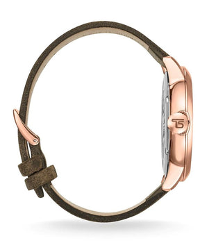 Thomas Sabo Green Leather Dress Watch