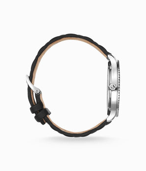 Thomas Sabo Black Leather Dress Watch