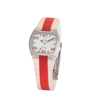 Time Force Red Rubber Sport Watch