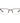 Under Armour Brown Metal Glasses (Frames)