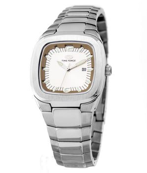 Time Force Silver Stainless Steel Watch