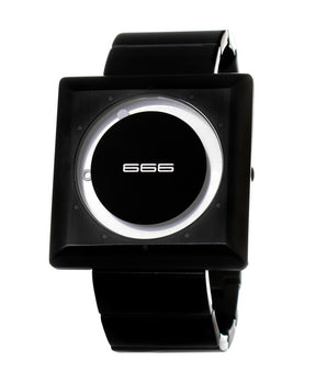666BARCELONA Black Stainless Steel Dress Watch