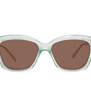 Benetton Green Resin Sunglasses