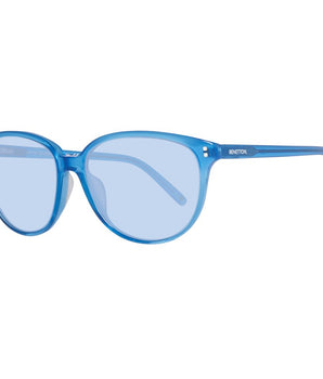 Benetton Blue Plastic Sunglasses