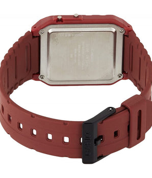 Casio Red Resin Digital Watch