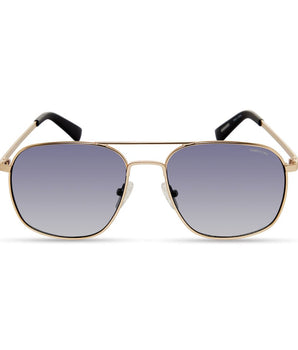Kenneth Cole Gold Metal Sunglasses