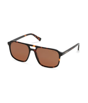 Kenneth Cole Brown Injected Sunglasses