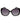 Kenneth Cole Black Resin Sunglasses