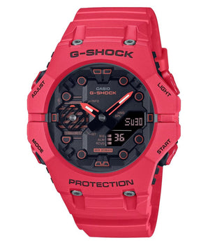 Casio Red Resin Sport Watch