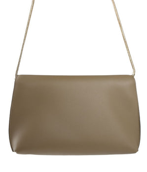 Giada Beige Leather Women Shoulder Bag
