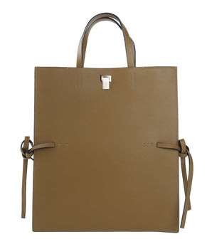 Giada Chocolate Brown Calfskin Women Handbag