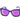 Italia Independent Purple Rubber Sunglasses