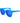 Italia Independent Blue Acetate Sunglasses