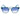Italia Independent Blue Metal Sunglasses