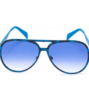 Italia Independent Blue Metal Sunglasses