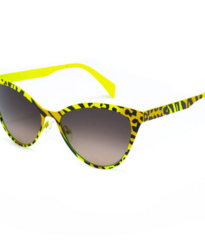 Italia Independent Yellow Metal Sunglasses