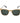 Italia Independent Gold Metal Sunglasses