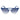 Italia Independent Blue Metal Sunglasses