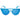 Italia Independent Blue Metal Sunglasses