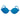 Italia Independent Blue Metal Sunglasses