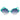Italia Independent Blue Metal Sunglasses