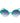 Italia Independent Blue Metal Sunglasses