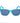 Italia Independent Blue Acetate Sunglasses