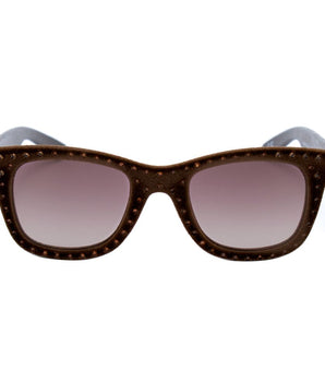 Italia Independent Brown Acetate Sunglasses