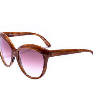 Italia Independent Brown Acetate Sunglasses